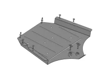 Bronex захист КПП Mitsubishi Pajero Sport Standard - фото товару в інтернет магазині bronex.ua