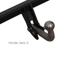 Фаркоп знімний на 2 болти - Honda Jazz 2 - фото товару в інтернет магазині bronex.ua