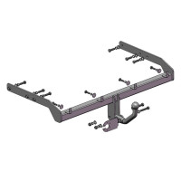 Фаркоп съемный на 2 болта - Seat Alhambra 2000-2006 - фото товару в інтернет магазині bronex.ua
