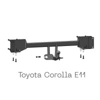 Фаркоп съемный на 2 болта - Toyota Corolla E11 Седан - фото товару в інтернет магазині bronex.ua